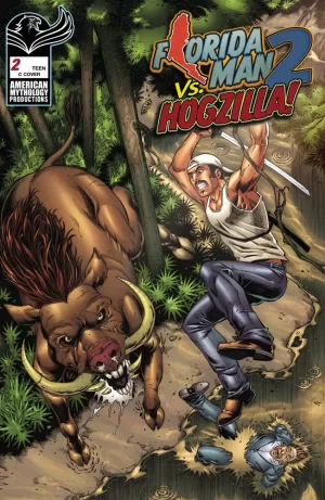 Florida Man vs Hogzilla #2 (Cover C - Foc)