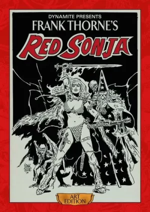 Frank Thorne Red Sonja Art Ed HC Vol. 01