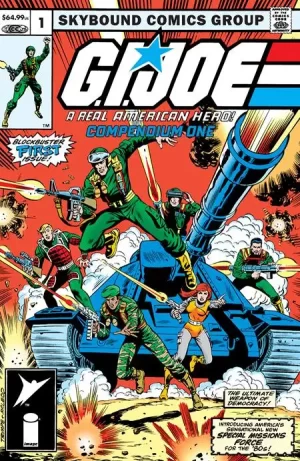 GI Joe a Real American Hero Compendium TPB Book 01 Direct Market Exclusive Herb Trimpe & Bob McLeod Cover