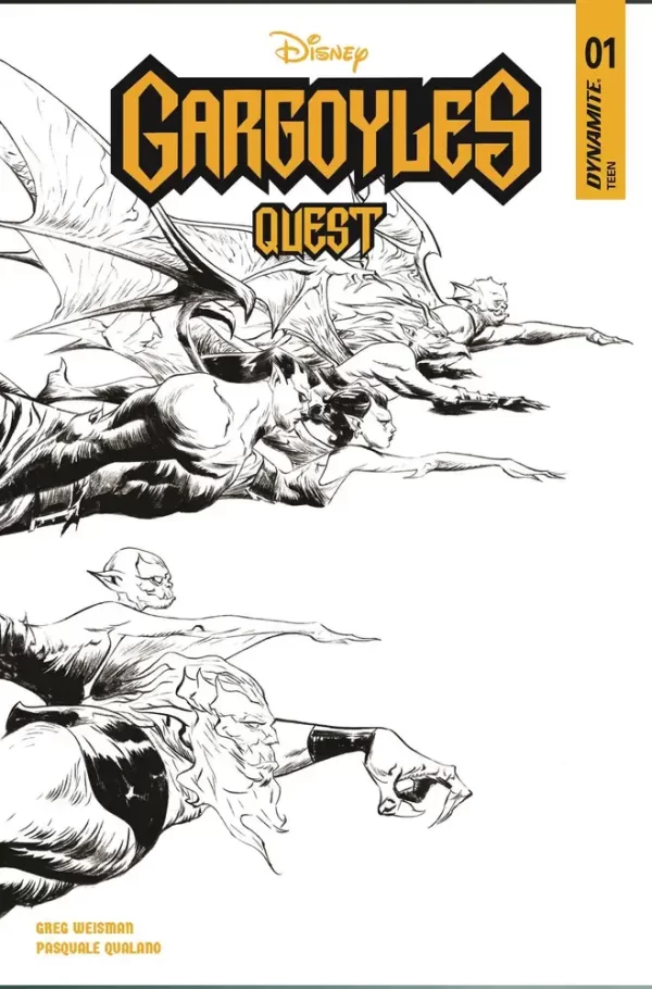 Gargoyles Quest #1 (Cover G - (Retailer 10 Copy Incentive Variant) Lee Line Art)