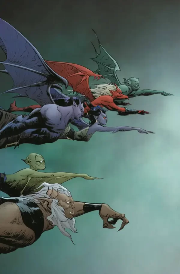 Gargoyles Quest #1 (Cover I - (Retailer 20 Copy Incentive Variant) Lee & Chung Virgin)