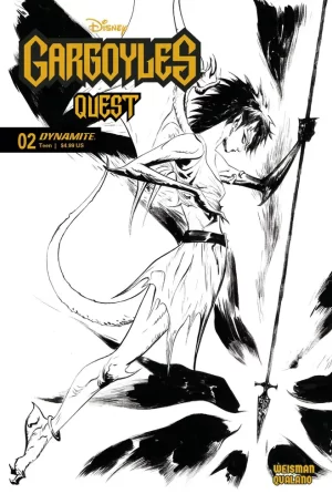 Gargoyles Quest #2 (Cover F - (Retailer 10 Copy Incentive Variant) Lee Line Art)