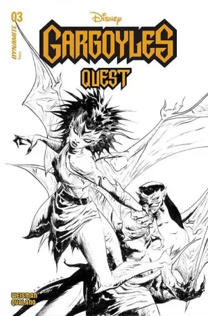 Gargoyles Quest #3 (Cover F - (Retailer 10 Copy Incentive Variant) Lee Line Art)