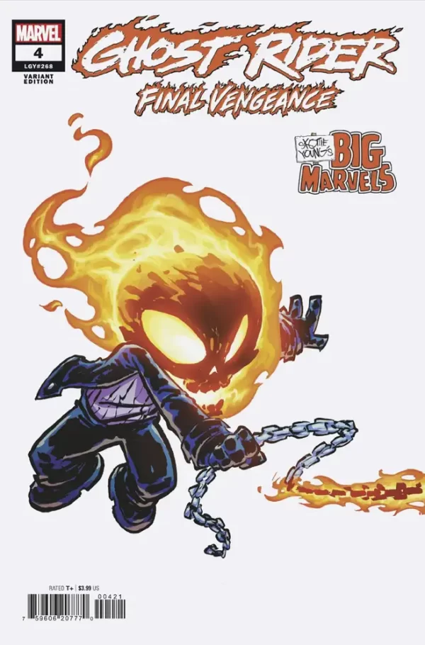 Ghost Rider Final Vengeance #4 (Young Big Marvel Variant)