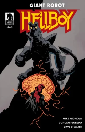 Giant Robot Hellboy #1 (Mike Mignola Variant Cover)