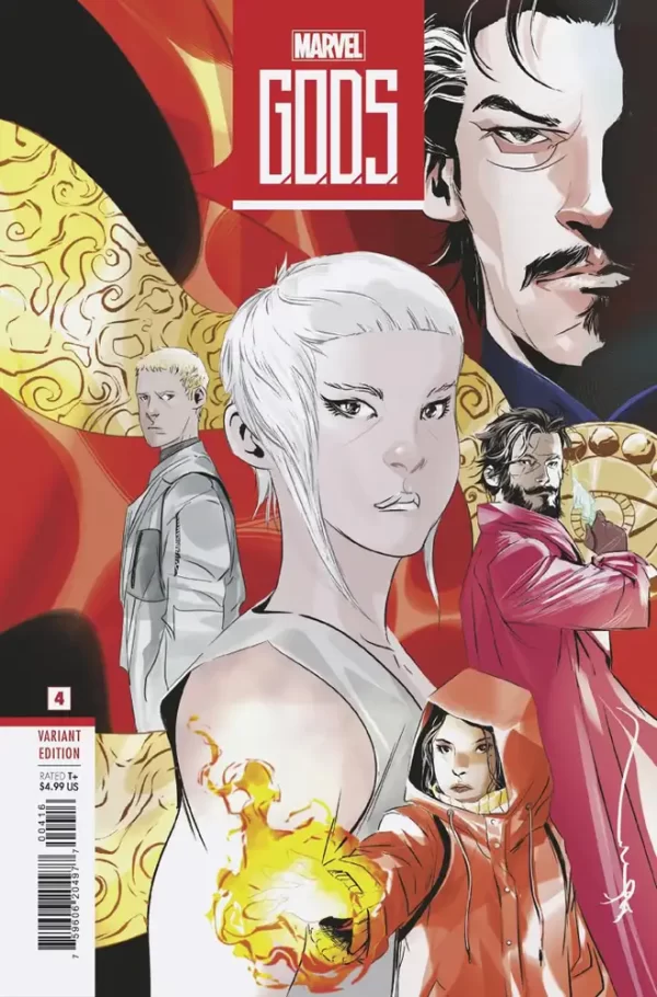 Gods #4 ((Retailer 25 Copy Incentive Variant) Dustin Nguyen Variant)