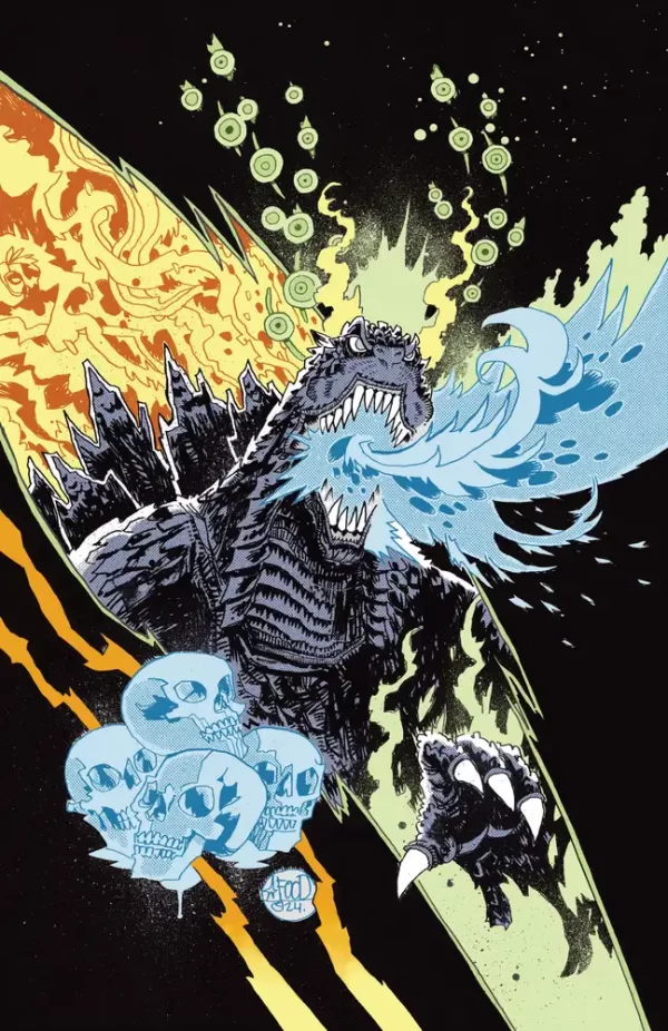 Godzilla Monsterpiece Theatre #1 25 Copy Mahfood Fa