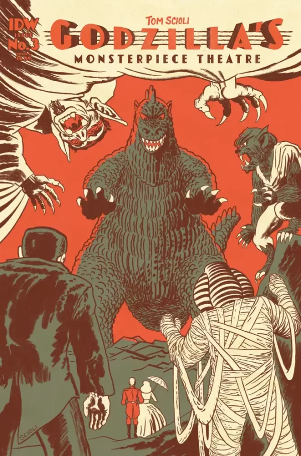 Godzilla Monsterpiece Theatre #3 (Cover A - Scioli)