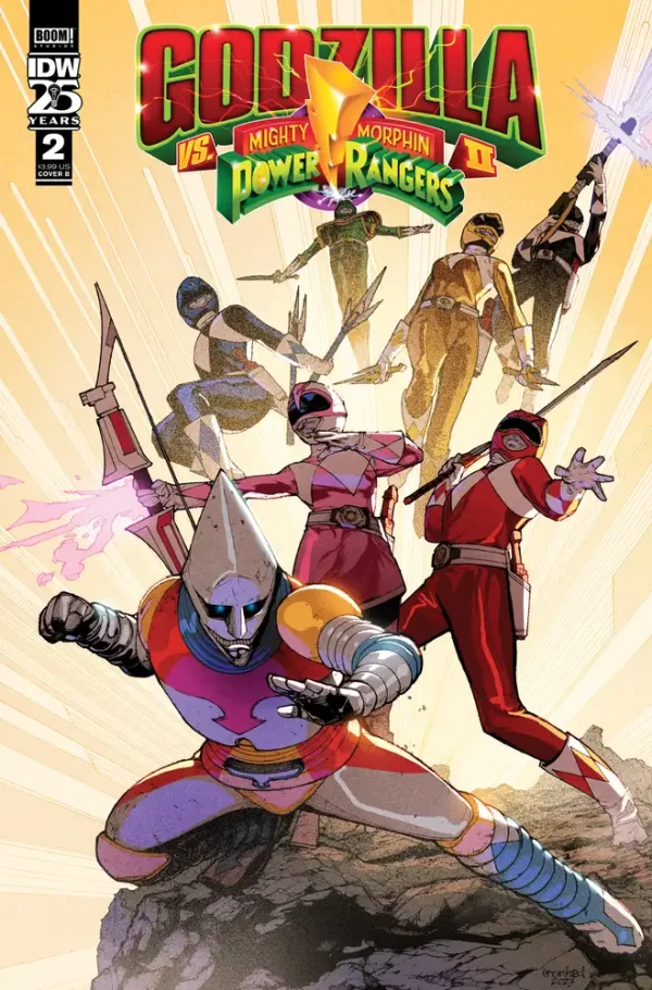 Godzilla vs Mighty Morphin Power Rangers II #2 (Cover B - Sanchez)