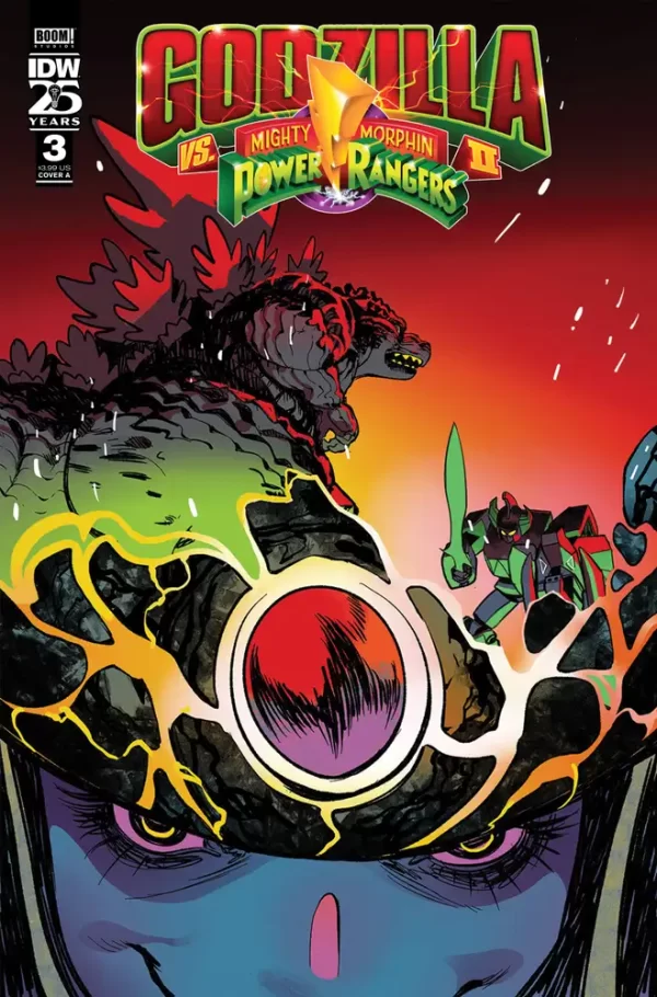 Godzilla vs Mighty Morphin Power Rangers II #3 (Cover A - Rivas)