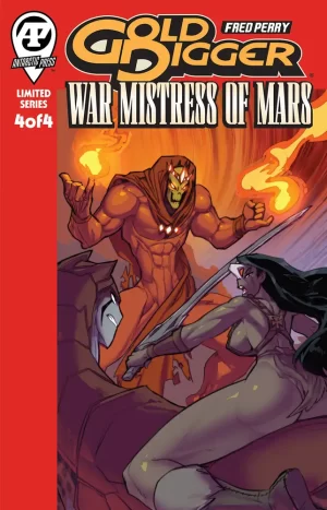 Gold Digger War Mistress of Mars #4 (of 4)