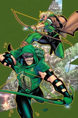 Green Arrow #11 (of 12) (Cover B - Travis Mercer Card Stock Variant)