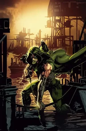 Green Arrow #20 (Cover B - Mike Deodato Jr Card Stock Variant)