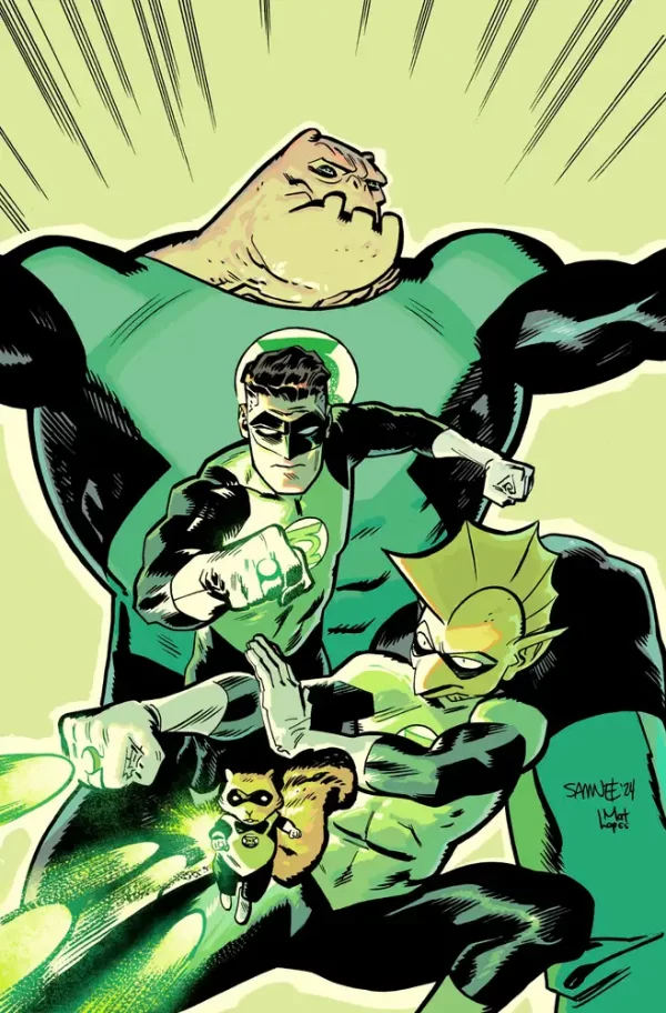 Green Lantern #15 (Cover B - Chris Samnee Card Stock Variant)