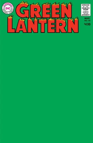 Green Lantern #59 (Facsimile Edition (Cover C - Blank Variant))