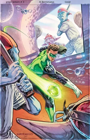 Green Lantern #8 (Cover E - Inc 1:25 Al Barrionuevo Card Stock Variant)