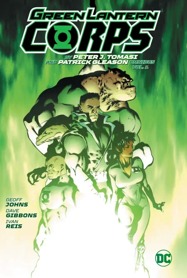 Green Lantern Corps by Peter J Tomasi and Patrick Gleason Omnibus HC Vol 01