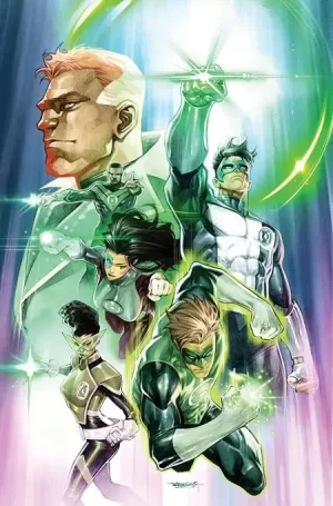 Green Lantern Fractured Spectrum #1 (Cover B - Stephen Segovia Card Stock Variant)