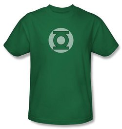 Green Lantern Kids T-shirt GL Little Logos Youth Kelly Green Tee