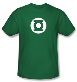 Green Lantern Kids T-shirt Green Lantern Logo Youth Tee Kelly Green