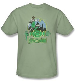 Green Lantern T-shirt Ring Power DC Comics Wasabi Adult Tee