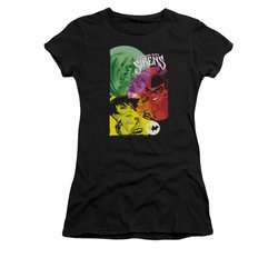 Harley Quinn Shirt Juniors Gotham Sirens Black T-Shirt