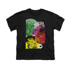 Harley Quinn Shirt Kids Gotham Sirens Black T-Shirt