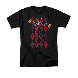 Harley Quinn Shirt Pow Pow Black T-Shirt