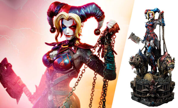 Harley Quinn Who Laughs DC Comics 1:3 Scale Statue