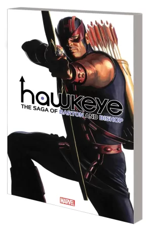 Hawkeye by Fraction Aja TPB Saga Barton Bishop Ross Cover