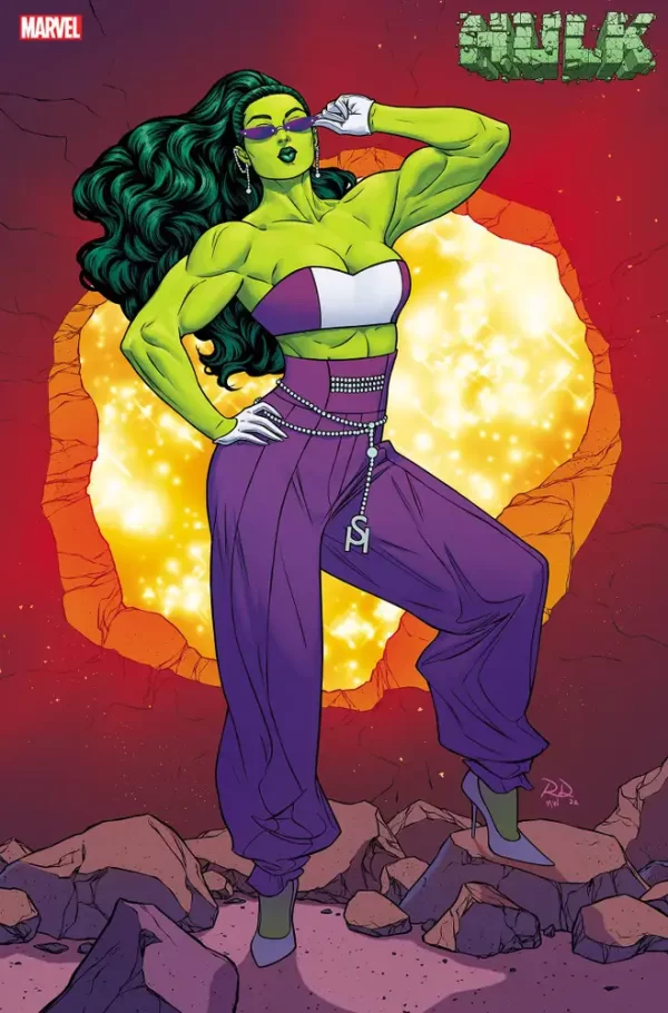 Hulk #8 (Dauterman Hellfire Gala Variant)