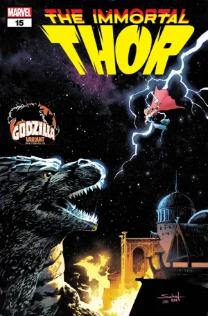 Immortal Thor #15 (Jonas Scharf Godzilla Variant)