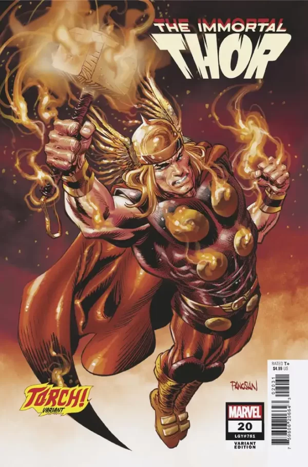 Immortal Thor #20 (Dan Panosian Torch Variant)