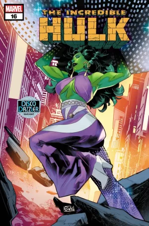 Incredible Hulk #16 (Edwin Galmon Disco Dazzler Variant)