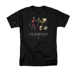 Injustice Gods Among Us Shirt Supermans Revenge Black T-Shirt