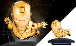 Iron Man (Golden Version) Floating Marvel Collectible Figure