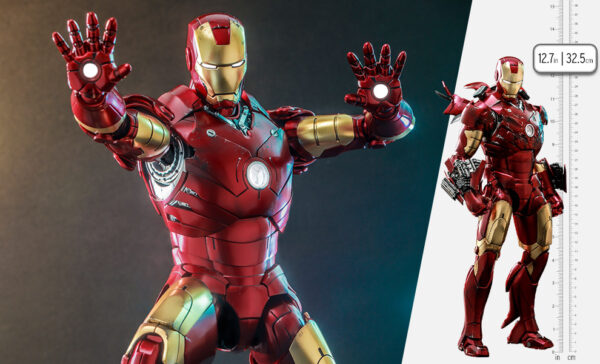 Iron Man Mark III (2.0) Marvel Sixth Scale Figure