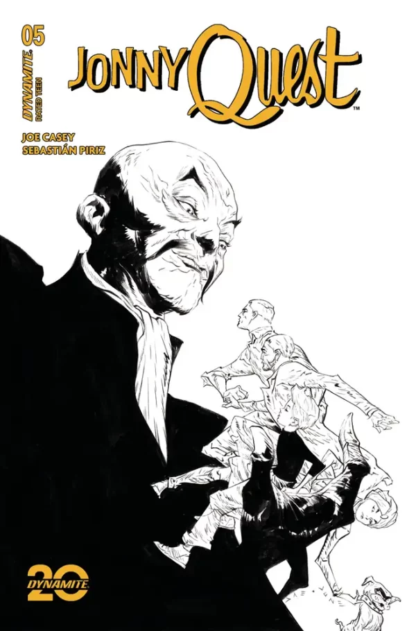 Jonny Quest #5 (Cover H - (Retailer 15 Copy Incentive Variant) Lee Line Art)