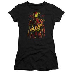 Justice League Movie Juniors Shirt The Flash Black T-Shirt