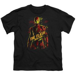 Justice League Movie Kids Shirt The Flash Black T-Shirt