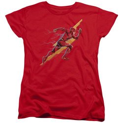 Justice League Movie Womens Shirt Flash Forward Red T-Shirt