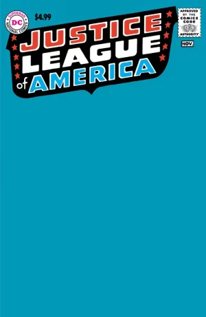 Justice League of America #1 (Facsimile Edition (Cover C - Blank Variant))