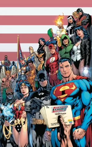 Justice League of America by Brad Meltzer Deluxe Ed HC