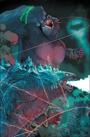 Justice League vs Godzilla vs Kong #7 (of 7) (Cover D - Inc 1:25 Mikel Janin Card Stock Variant)