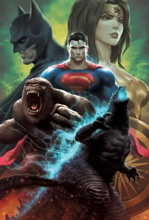 Justice League vs Godzilla vs Kong #7 (of 7) (Cover E - Inc 1:50 Kendrick Kunkka Lim Card Stock Variant)