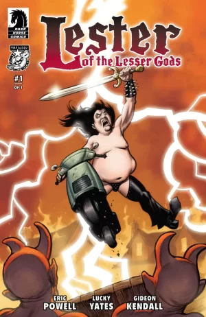 Lester of the Lesser Gods #1 (Eric Powell Variant Cover)