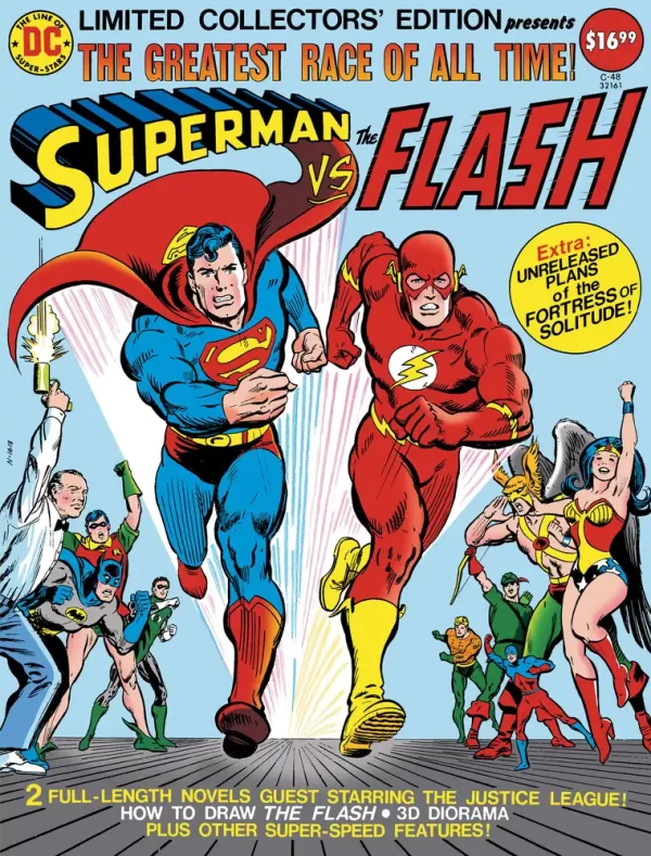 Limited Collectors Edition #48 (Superman vs the Flash Facsimile Edition (Cover B - Carmine Infantino Jose Luis Garcia-Lopez & Bob Oksner Foil Variant))