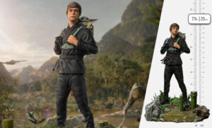 Luke Skywalker and Grogu Training Star Wars 1:10 Scale Statue