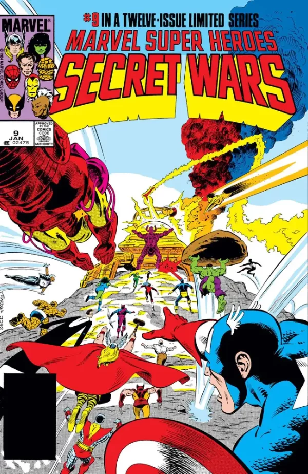 MSH Secret Wars #9 (Facsimile Ed Foil Variant)