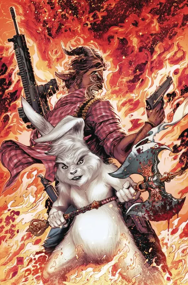 Man Goat & Bunnyman Beware the Pigman #3 (of 3) (Cover A - Mike K)